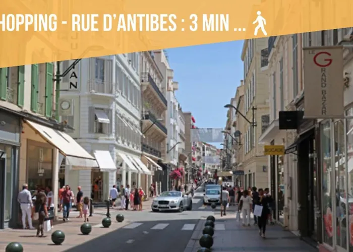 Le Maubourg - Hypercentre - 150m Croisette - Ac Apartament Cannes