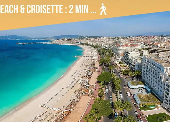 Le Maubourg - Hypercentre - 150m Croisette - Ac Apartament